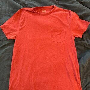 Short Sleeve Deep Red J. Crew t-shirt